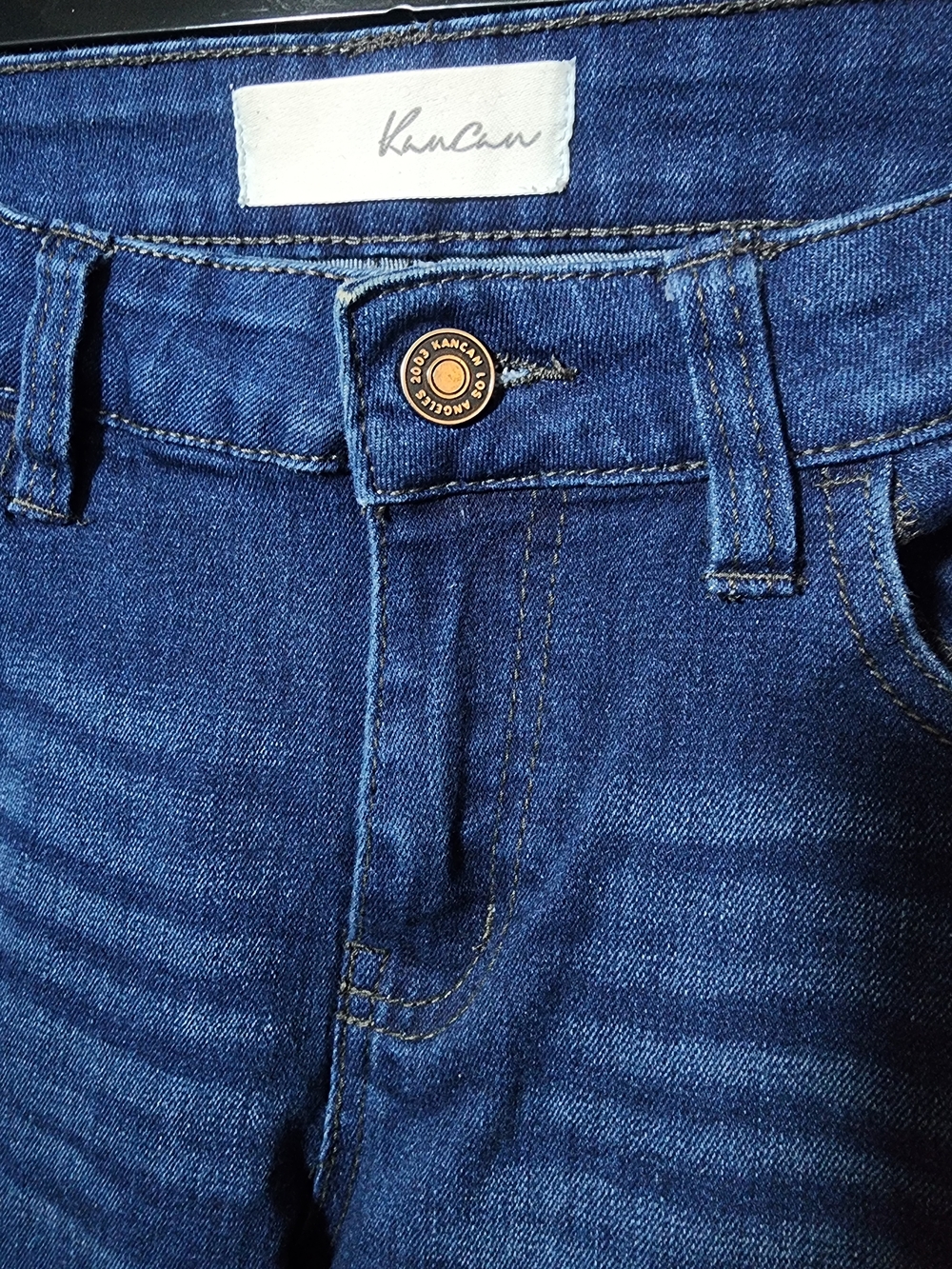 KanCan Women's Skinny Jeans - Dark Blue 5/26